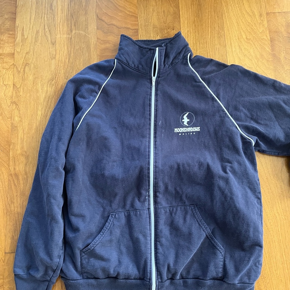 MOONSHINERS MALIBU AMERICAN APPAREL LARGE FULL ZIP